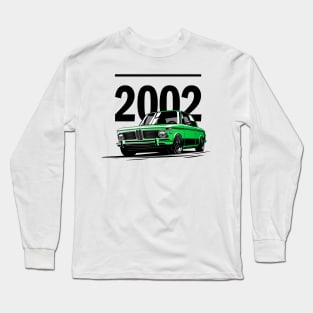 2002 vintage car artwork Long Sleeve T-Shirt